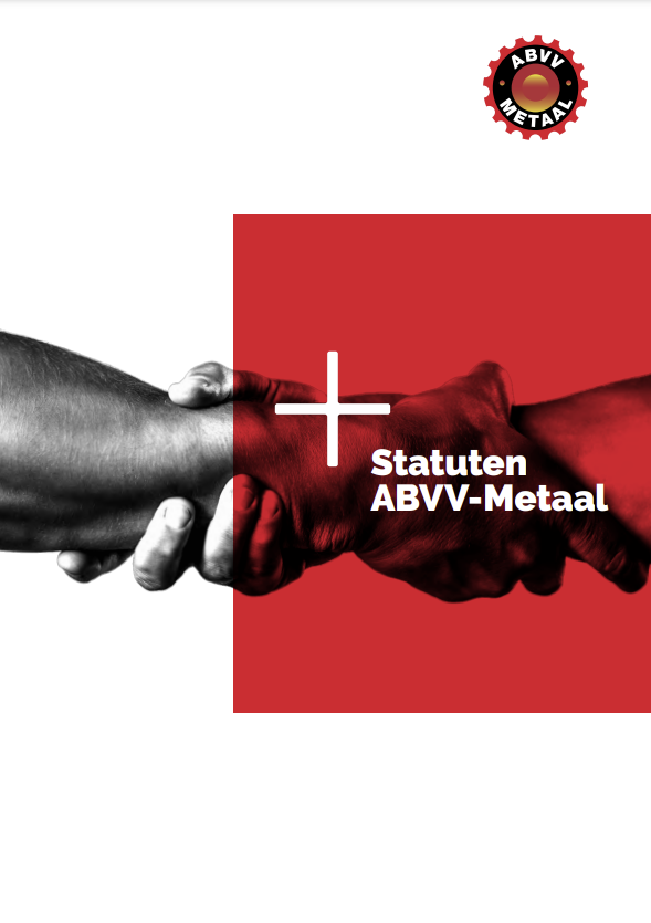 Cover van het statutenboekje van ABVV-Metaal
