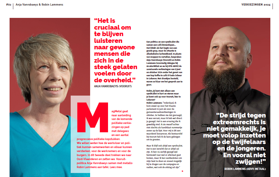 Anja Vanrobaeys en Robin Lammens screenshot artikel