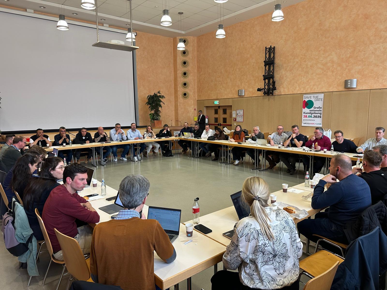Bezoek Belval delegatie Oost-Vlaanderen